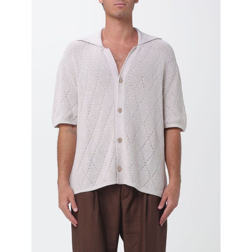 Laneus Shirt Men Beige